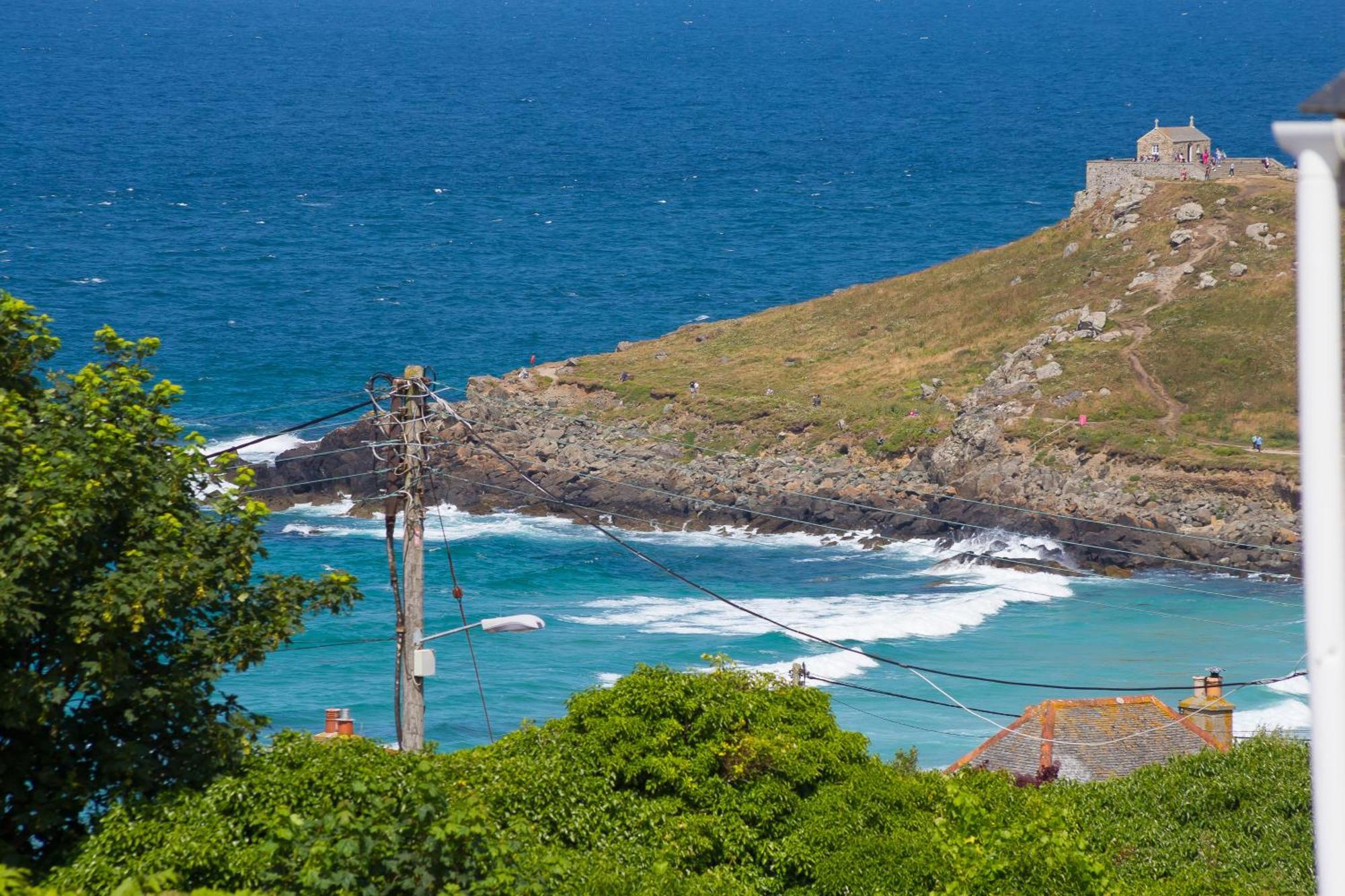 Seabreeze 3 - Seaview & Parking Apartman St Ives Kültér fotó