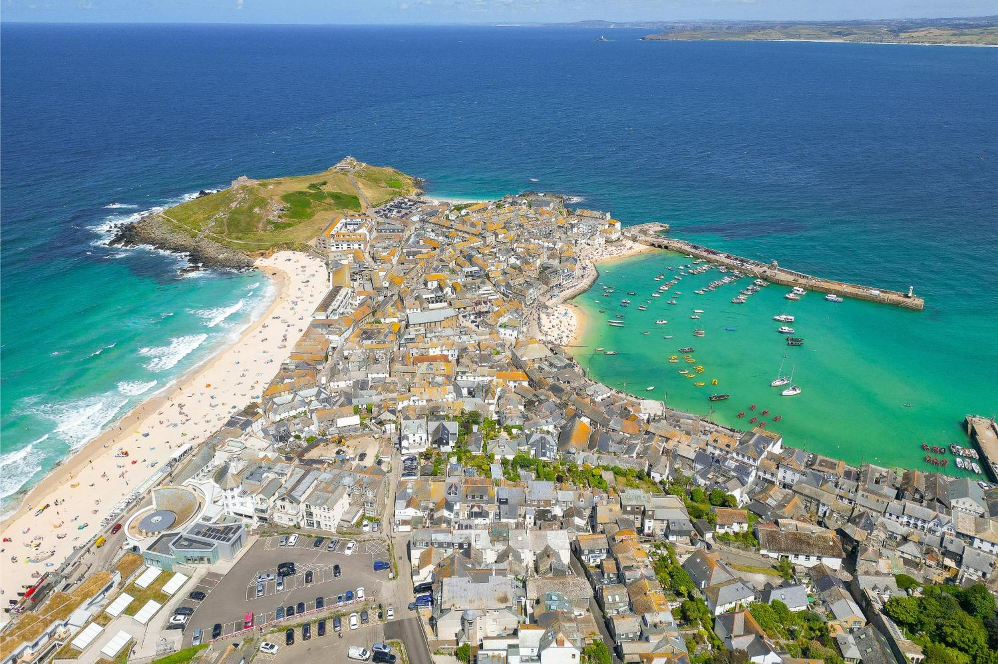 Seabreeze 3 - Seaview & Parking Apartman St Ives Kültér fotó